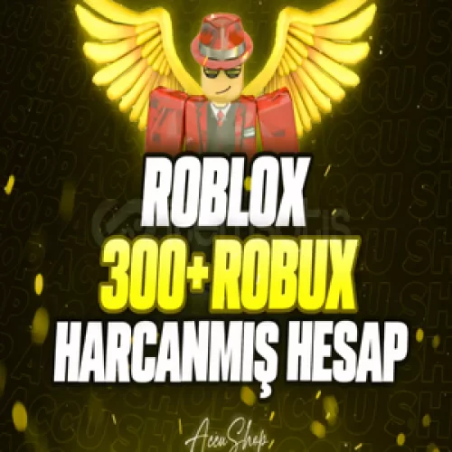  ⚡300 ROBUX HARCANMIŞ⭐ROBLOX RANDOM HESAP⭐